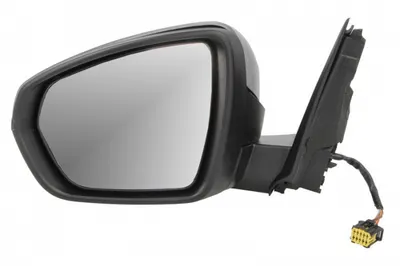 Oglinda laterala stanga (electric, convex, cu incalzire, grunduit, cu semnalizator) potrivit CITROEN C5 AIRCROSS; PEUGEOT 3008 II P84, 3008 II P84 FL, 5008 II T87, 5008 II T87 FL 05.16