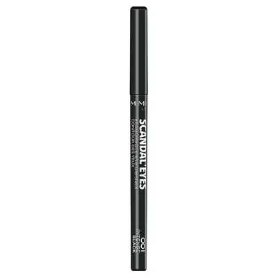 Creion de ochi Scandal'eyes 001 Intense Black, 4.37g, Rimmel London