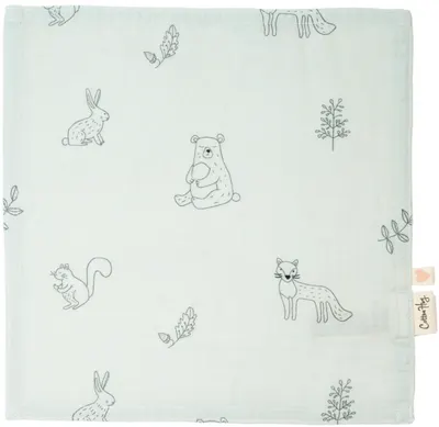 Prosop pentru copii Cotton Hug - Animale de pădure, 30 х 30 cm