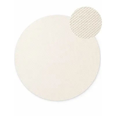 Covor crem țesut manual rotund din lână ø 160 cm Lyon Beans – Elle Decoration