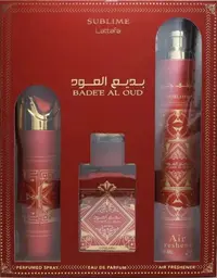Lattafa Set Bade'e Al Oud Sublime, 3 piese