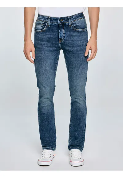 Blugi Slim Fit Terry