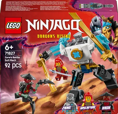 Constructor LEGO Ninjago - Costumul robot de luptă al lui Zane (71827)