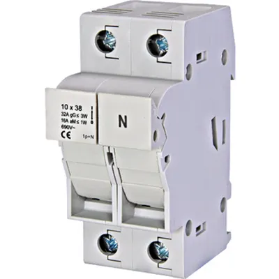 Separator modular pentru portfuzibile 10x38 1p+N 32A