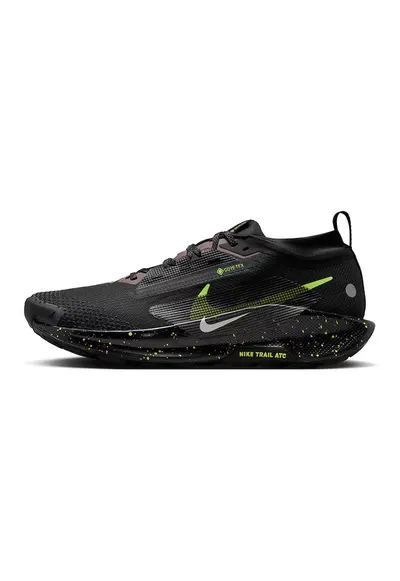 Pantofi Pegasus Trail 5 GTX impermeabili din material textil - pentru alergare - Negru/Verde lime