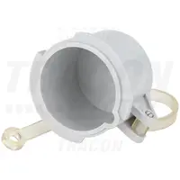 Capac impermeabil pentru fisa TICSCAP125345 TICS-043..,TICS-044..,TICS-045..,(125A,3P/4P/5P)d=84mm, IP67