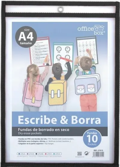Set buzunare OfBox - A4, 10 bucăți