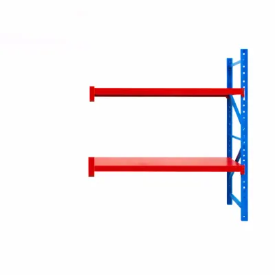 Extensie-Raft profesional pentru depozitare-2 nivele,500KG/nivel- L2000xl600xH2000,1000 kg