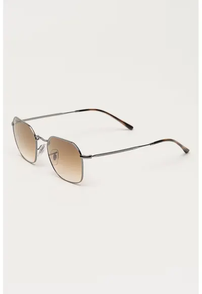 Ochelari de soare unisex cu lentile in degrade - Argintiu/Argintiu deschis