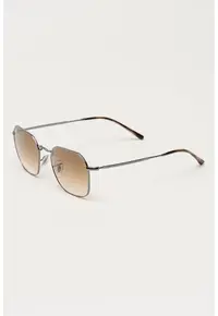 Ochelari de soare unisex cu lentile in degrade - Argintiu/Argintiu deschis
