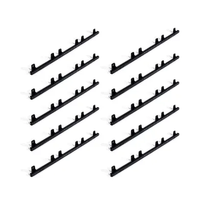 Set 10 bucati Cremaliera din teflon cu insertie metalica Motorline CRM5, 1 m, 500 Kg