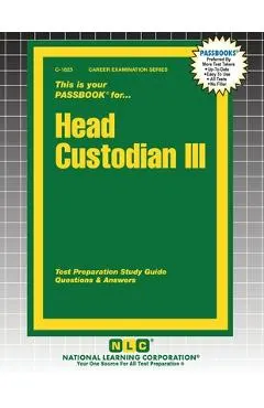 Head Custodian III -