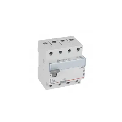 Intrerupator diferential RCCB TX³ - 4P 400 V~ - 30 mA - 40 A - AC type - neutral on right-hand - no aux