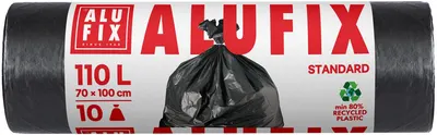Saci de gunoi ALUFIX - 110 l, 10 buc.