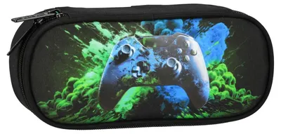Penar școlar Starpak Pad - Gamer, 1 fermoar