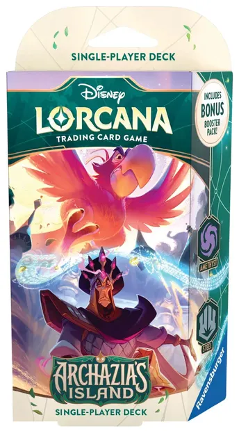 Disney Lorcana TCG: Archazia's Island Starter Deck - Iago & Jafar