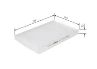 Filtru habitaclu BOSCH 1 987 432 183