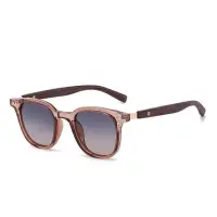 Ochelari de soare unisex, SG036, Maro