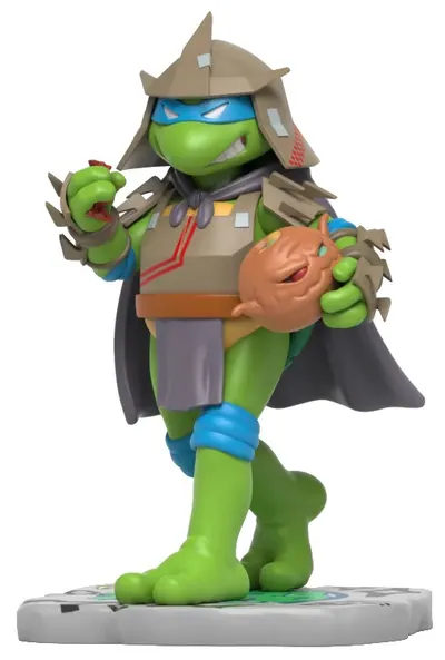 Figurină Mighty Jaxx Animation: TMNT - Leonardo (Remixx) (Cowa-BOO-nga! Edition), 12 cm
