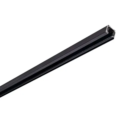 Iluminat decorativ pe sina, Melodii EUTRAC®, negru pista de inalta tensiune, negru, 3 m