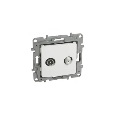 TV-SAT terminal priza Niloé - attenuation -10 dB - alb