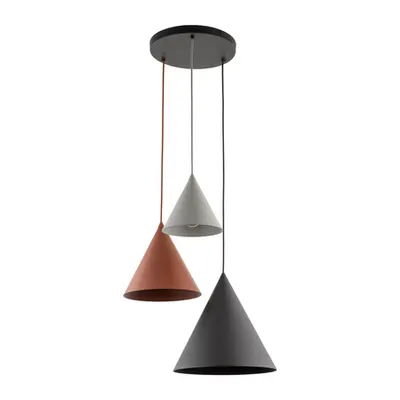 Tk Lighting Pendant Cono 6633 3xe27 Multicolored