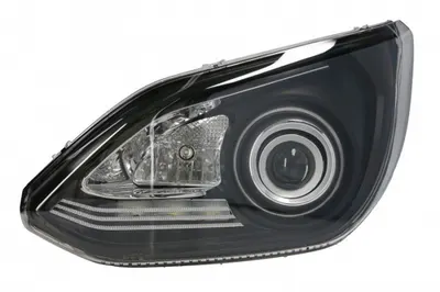 Far stanga (Bi-Xenon H15 LED, culoare insert: negru) potrivit SETRA 500 01.12