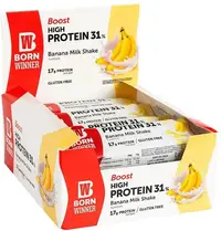 Boost Protein Bar, shake de banane, 12 bucăți, Born Winner