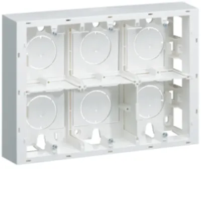 Adaptor montaj pe tencuială 16M, alb