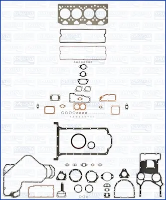 Set Garnituri Complet Motor Potrivit Case Ih Mx; Landini Atlantis, Atlas, Globus, Rex Rex Orchard Rex Vineyard; Massey Ferguson 200, 400, 4000; Mc Cormick V 1004-4 1004-40