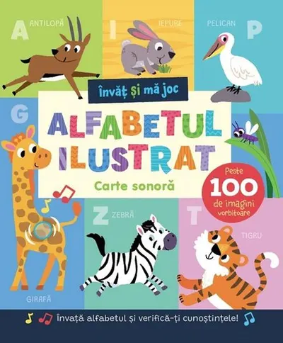 Învăț și mă joc. Alfabetul ilustrat. - Hardcover - ***