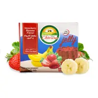 Chtoura Vegetable Gelatine Halal With Strawberry and Banana Flavor 85gr