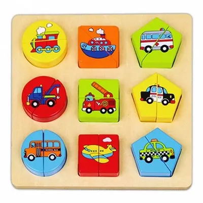 Puzzle vehicule