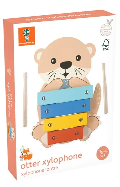 Xilofon Orange Tree Toys - Vidră de pădure