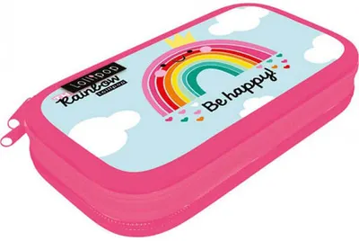Penar Lizzy Card Happy Rainbow - cu 2 fermoare