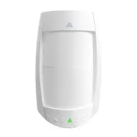 Detector de miscare wireless dual PIR Paradox PMD75M, 11 m, 90 grade, pet immunity, senzor de temperatura, 868 MHz