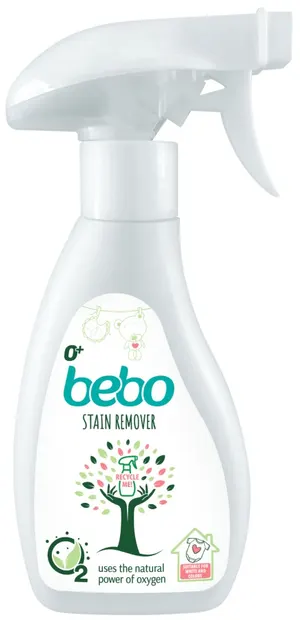 Spray de pete Bebo - Pentru țesături albe și colorate, 150 ml