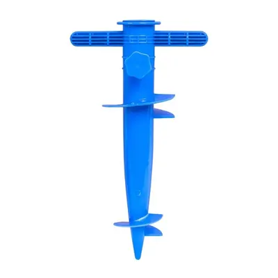 Suport pentru Umbrela Universal, Tip Burghiu, Lungime 30 cm, Albastru