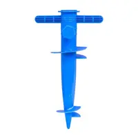 Suport pentru Umbrela Universal, Tip Burghiu, Lungime 30 cm, Albastru
