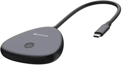 Adaptor USB Verbatim - Share My Screen,USB-C/USB-C, HDMI, USB-A, negru