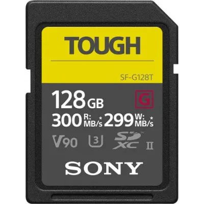 Sony Tough SF-G 128GB UHS-II SDXC 300Mb/s Card de memorie SD - Default Title