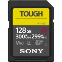 Sony Tough SF-G 128GB UHS-II SDXC 300Mb/s Card de memorie SD - Default Title