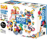 Set de construcție pentru copii 20 în 1 LaQ - Basic 1400, 1460 piese