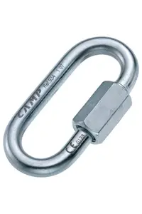 Maillon oval CAMP 10 mm cu închidere cu șurub
