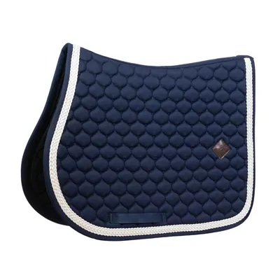 Kentucky Zadeldek Plaited Cord Blauw
