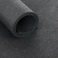 Pardoseală sportivă - Rolă de 12,5 m² - Grosime 6 mm - Negru