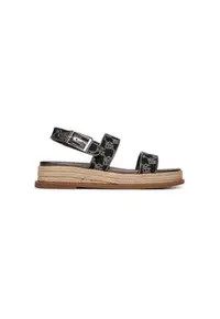 Espadrile dama K1598945 - Textil - Negru