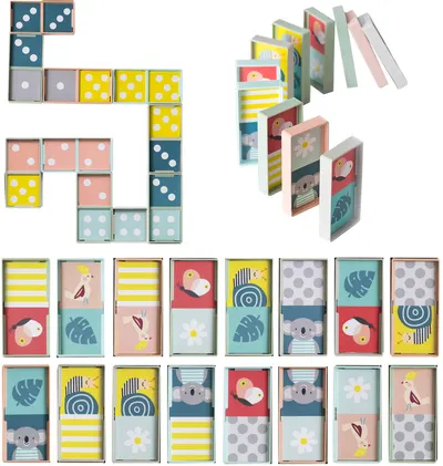Bloc de domino Taf Toys - Rali, XL
