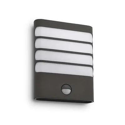 Aplica de exterior cu senzor Raccoon antracit