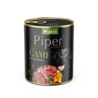 Hrana umeda pentru caini PIPER DOG, vanat si dovleac, 800g